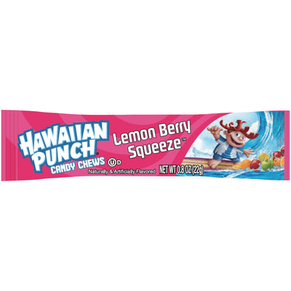 Hawaiian Punch Chews Lemon Berry Squeeze 0.8oz 36ct