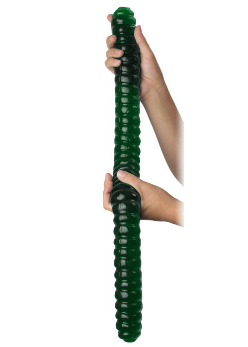 World's Largest Gummy Worm Sour Apple Art Bag 26 Inches 2lb 1ct