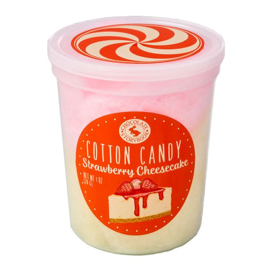 CSB Gourmet Cotton Candy - Strawberry Cheesecake 1.75oz 12ct