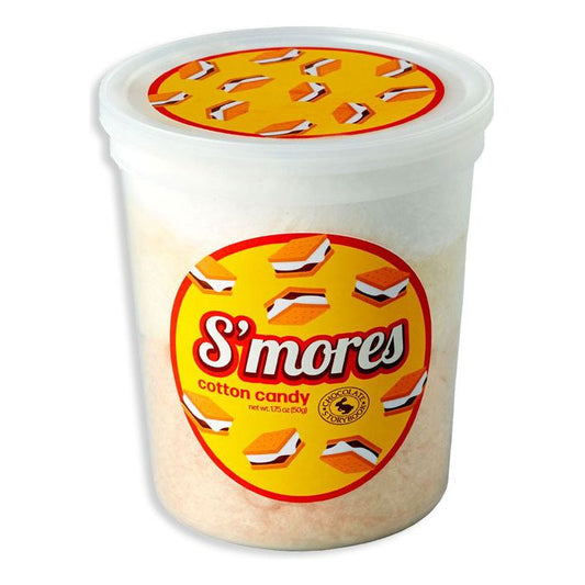 CSB Gourmet Cotton Candy - S'mores 1.75oz 12ct