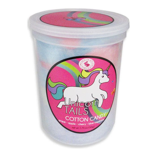 CSB Gourmet Cotton Candy - Unicorn Tails 1.75oz 12ct