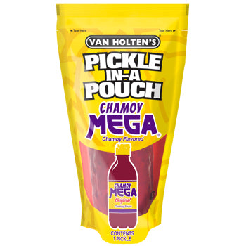 Van Holten's Jumbo Chamoy Mega Pickle In A Pouch 5oz 12ct