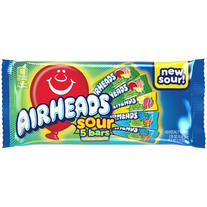 Airheads 5 Bar Sour 2.75oz 18ct