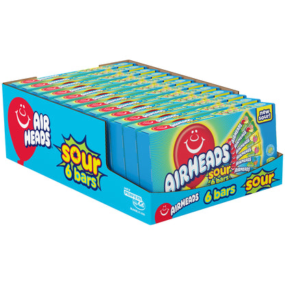 Airheads Sours Theater Box 3.3oz 12ct