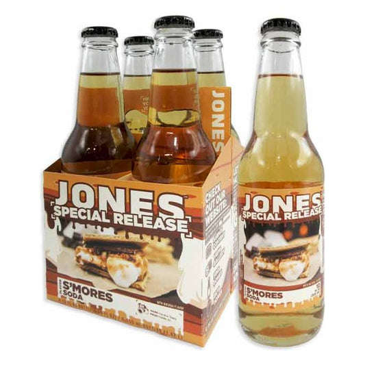 Jone's Soda S'mores Special Release 12oz 4x6pack 24ct (Pallet Shipping Only) (Shipping Extra, Click for Details)