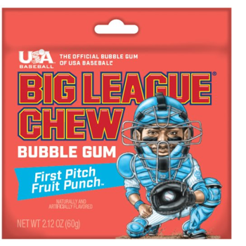Big League Chew Fruit Punch 2.12oz 12ct
