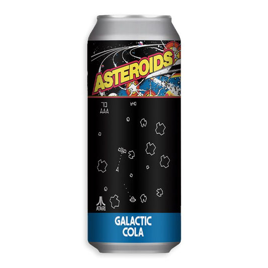 Rocket Fizz Cans Asteroids Galactic Cola 16oz 24ct (Shipping Extra, Click for Details)
