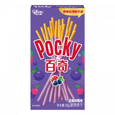Glico Pocky Blueberry Raspberry 56g 36ct (China)