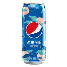 Pepsi Peach Oolong Can 330ml 12ct (China) (Shipping Extra, Click for Details)