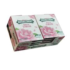 Doublemint Chewing Gum Rose & Peppermint 32g 10ct (China)