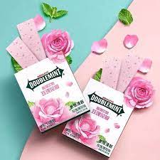 Doublemint Chewing Gum Rose & Peppermint 32g 10ct (China)