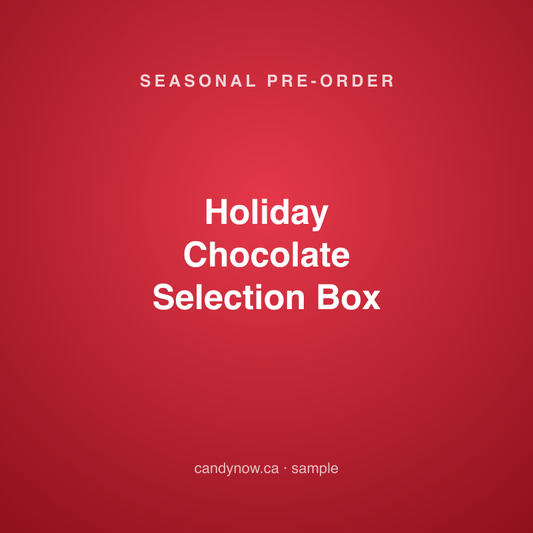Holiday Chocolate Selection Box (sample pre-order)
