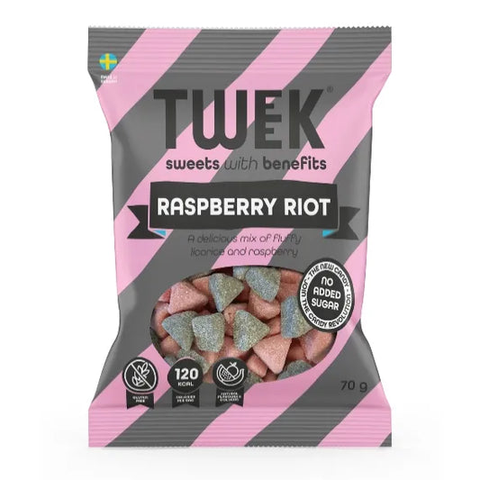 Tweek Licorice Raspberry Riot 70g 14ct (Sweden)