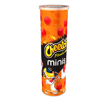 Cheetos Minis Flamin' Hot Take Home Canisters 3.625oz 12ct