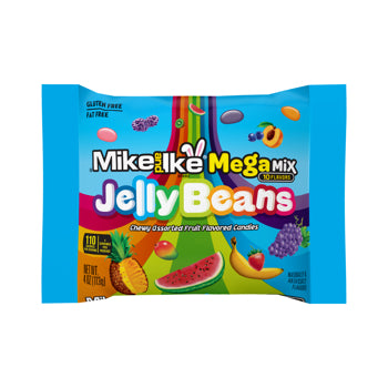 MIKE AND IKE® Mega Mix Jelly Beans 4oz 24ct