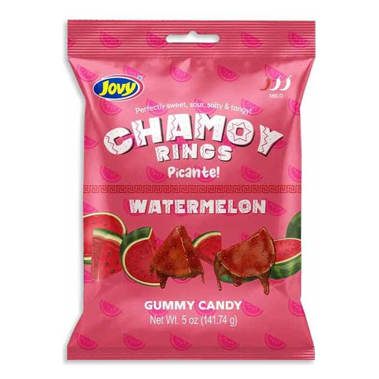 Jovy Chamoy Spicy Watermelon Rings Peg Bag 5oz 12ct