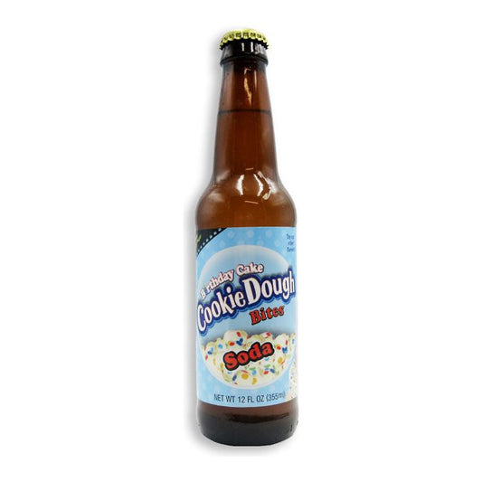 Cookie Dough Birthday Cake Soda Glass Bottle 12oz 24ct (Pallet Shipping Only) (Shipping Extra, Click for Details)