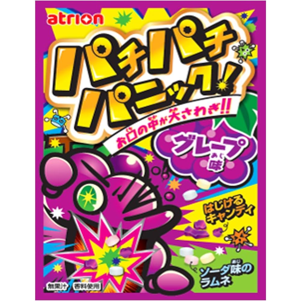 Atrion Crackling Candy Grape 5g 24ct (Japan)