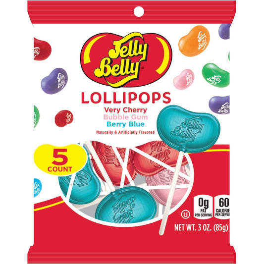 Jelly Belly Pops 3oz Peg Bag 12ct