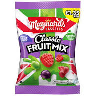 Maynards Bassetts Fruit Mix 110g 10ct (UK)