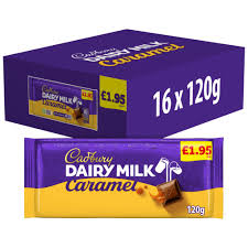 Cadbury Caramel 120g 16ct (UK)