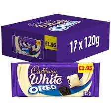 Cadbury Oreo White 120g 17ct (UK)