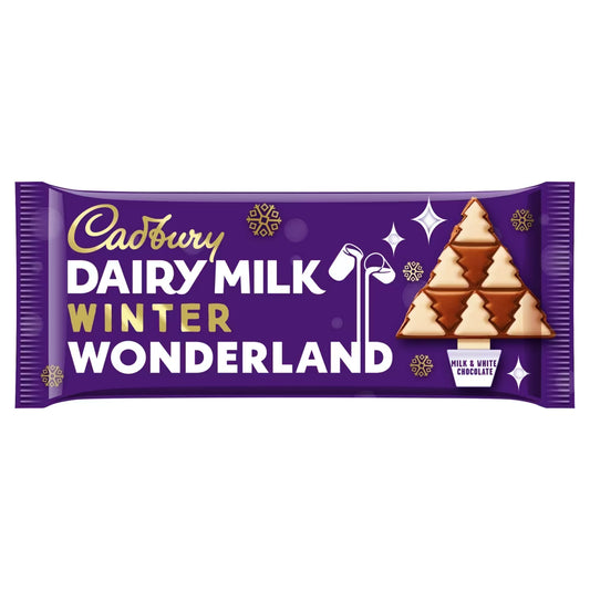 Cadbury Dairy Milk Christmas Winter Wonderland Chocolate Bar 100g 20ct (UK)