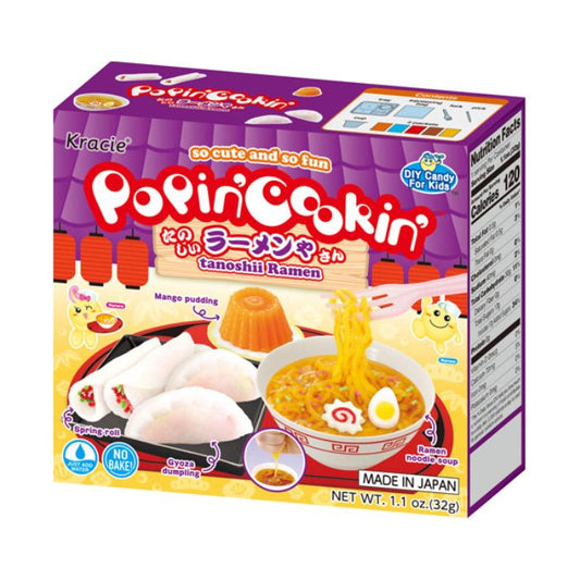 Kracia Popin Cookin Ramen Candy Kit 32g 5ct (Japan)