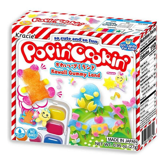 Kracia Popin Cookin Gummy Land Candy Kit 27g 5ct (Japan)