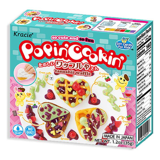 Kracia Popin Cookin Waffle Candy Kit 32g 5ct (Japan)