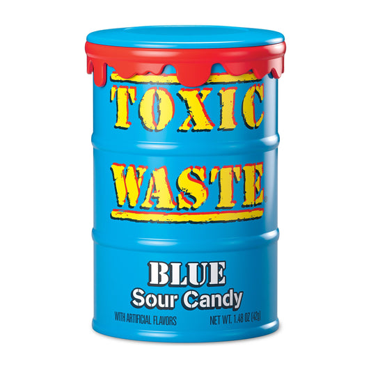 Toxic Waste Drums Blue 1.48oz 12ct