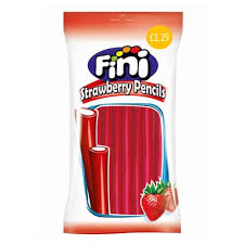 Fini Tubes Strawberry 140g 12ct (UK)