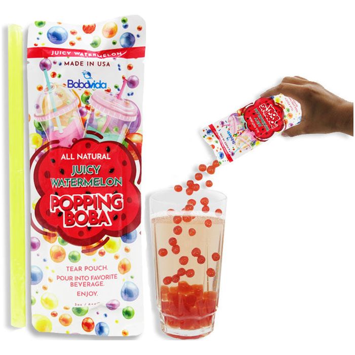 Bobavida Popping Boba Watermelon 3oz 10ct