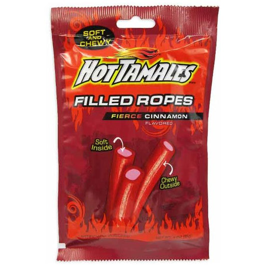 Hot Tamales Filled Ropes 3oz 12ct