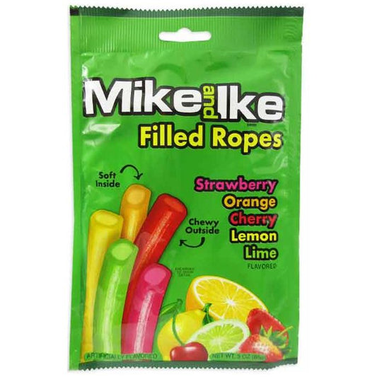 Mike & Ike Filled Ropes 3oz 12ct
