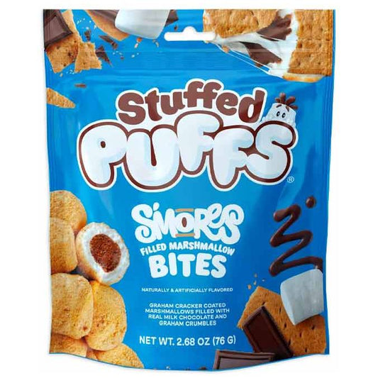 Stuffed Puffs Bites Filled Marshmallow S'mores 2.68oz 8ct