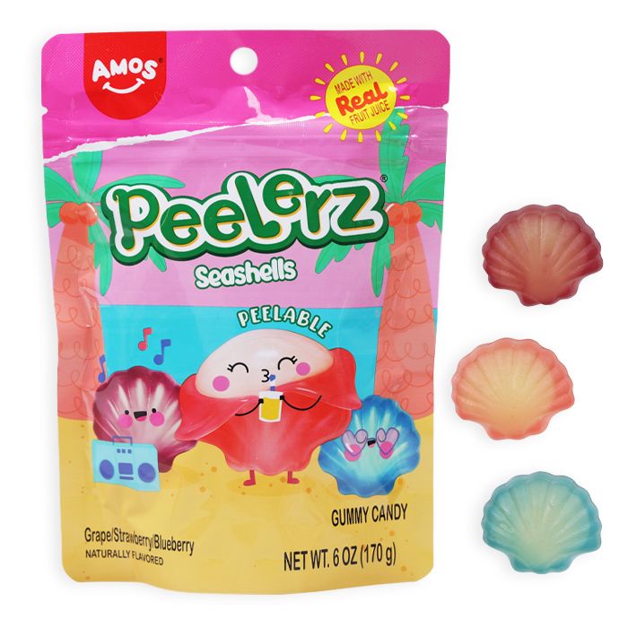 Amos Peelerz Sea Shell 6oz 12ct