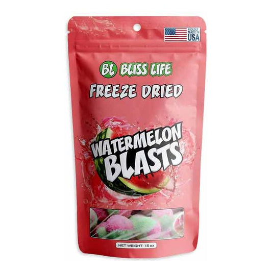 Bliss Life Freeze Dried Watermelon Blasts 1.5oz 12ct