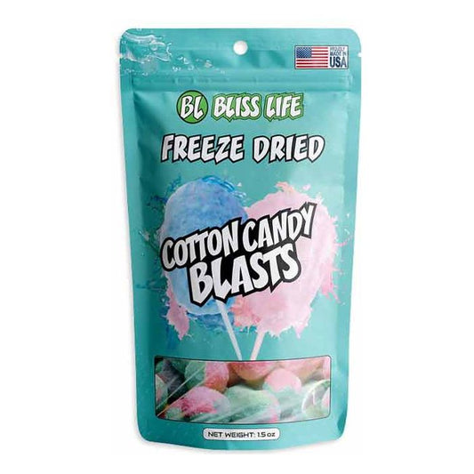 Bliss Life Freeze Dried Cotton Candy Blasts 1.5oz 12ct