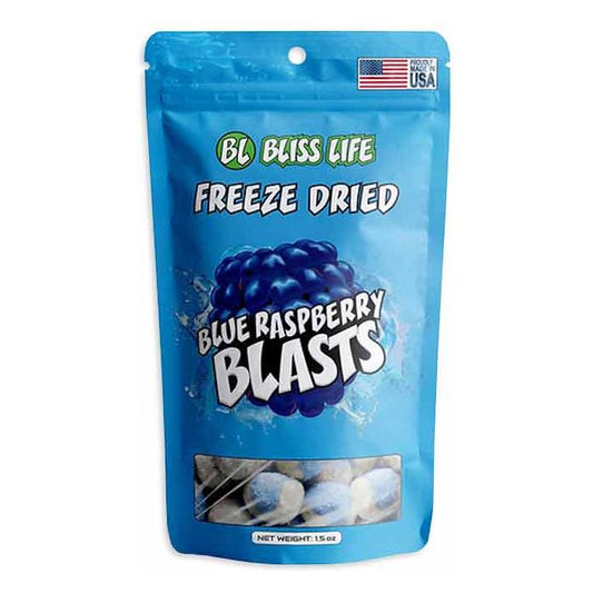 Bliss Life Freeze Dried Blue Raspberry Blasts 1.5oz 12ct