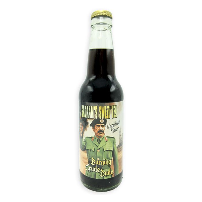 Sadaams Sweet Tea Soda Glass Bottle 12oz 24ct (Pallet Shipping Only) (Shipping Extra, Click for Details)