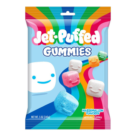 Jet Puffed Gummy Peg Bag 5oz 12ct