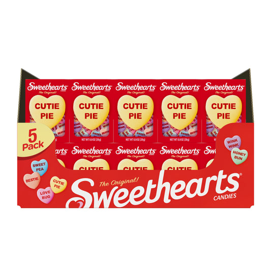 Sweethearts .9oz 5-Pack 4.5oz 28ct