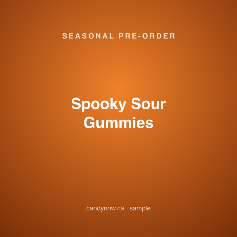 Spooky Sour Gummies (sample pre-order)