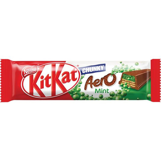 KitKat Chunky Aero Mint 45g 36ct (Australia) - candynow.ca