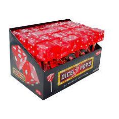 Dice Pop Red Display 24ct