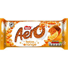 AERO ORANGE FESTIVE BLOCK 90G 15ct (UK)