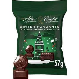 AFTER EIGHT WINTER FONDANT BAG 57G 12ct (UK)