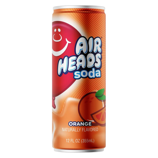 Airheads Orange Soda 12oz 355ml 12ct (Shipping Extra, Click for Details)