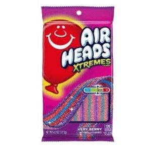 Airheads Xtremes Belts Very Berry 4.5oz 12ct